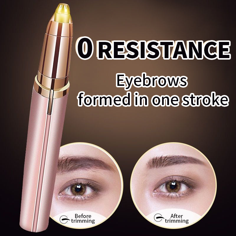USB Rechargeable Eyebrow Razor And Facial Hair Removal Device