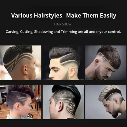 Professional Beard Trimmer Hair Clippers Men Cordless Rechargeable Professional Grooming Set
