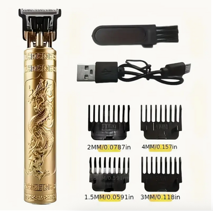 Professional Beard Trimmer Hair Clippers Men Cordless Rechargeable Professional Grooming Set