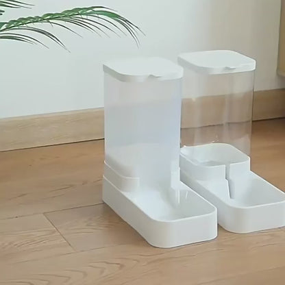 Premium Automatic Pet Feeder & Water Dispenser Set for Cats & Dogs