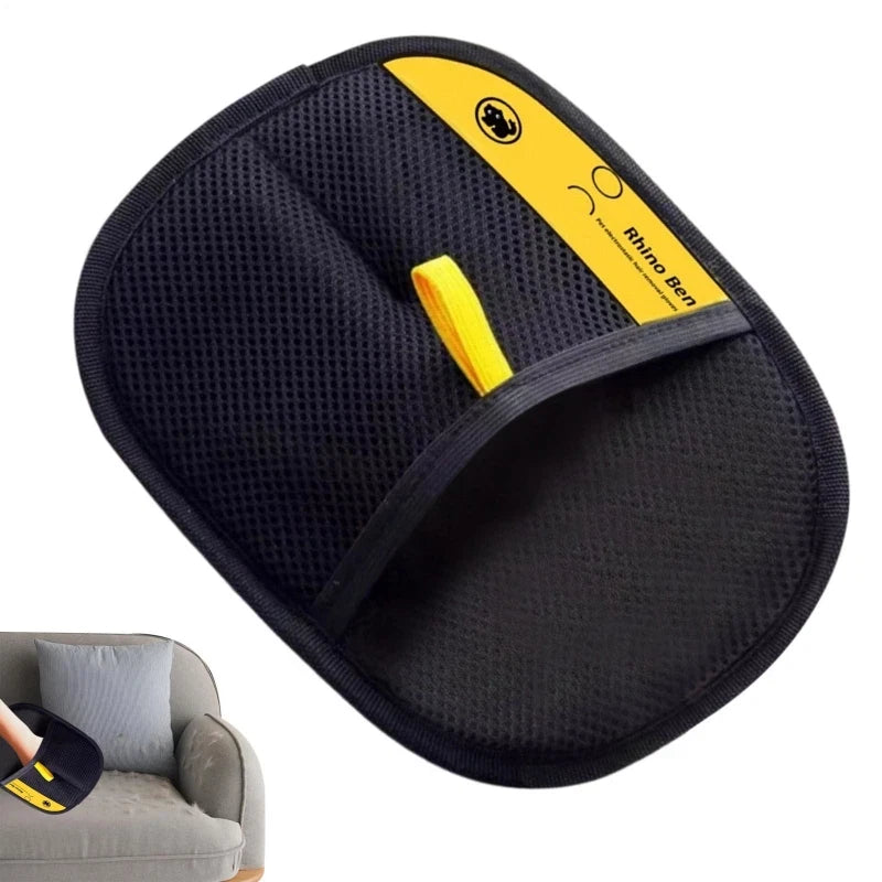Pets Double Sided Grooming Glove Pet Hair Remover Gloves for Dog Cat Reusable