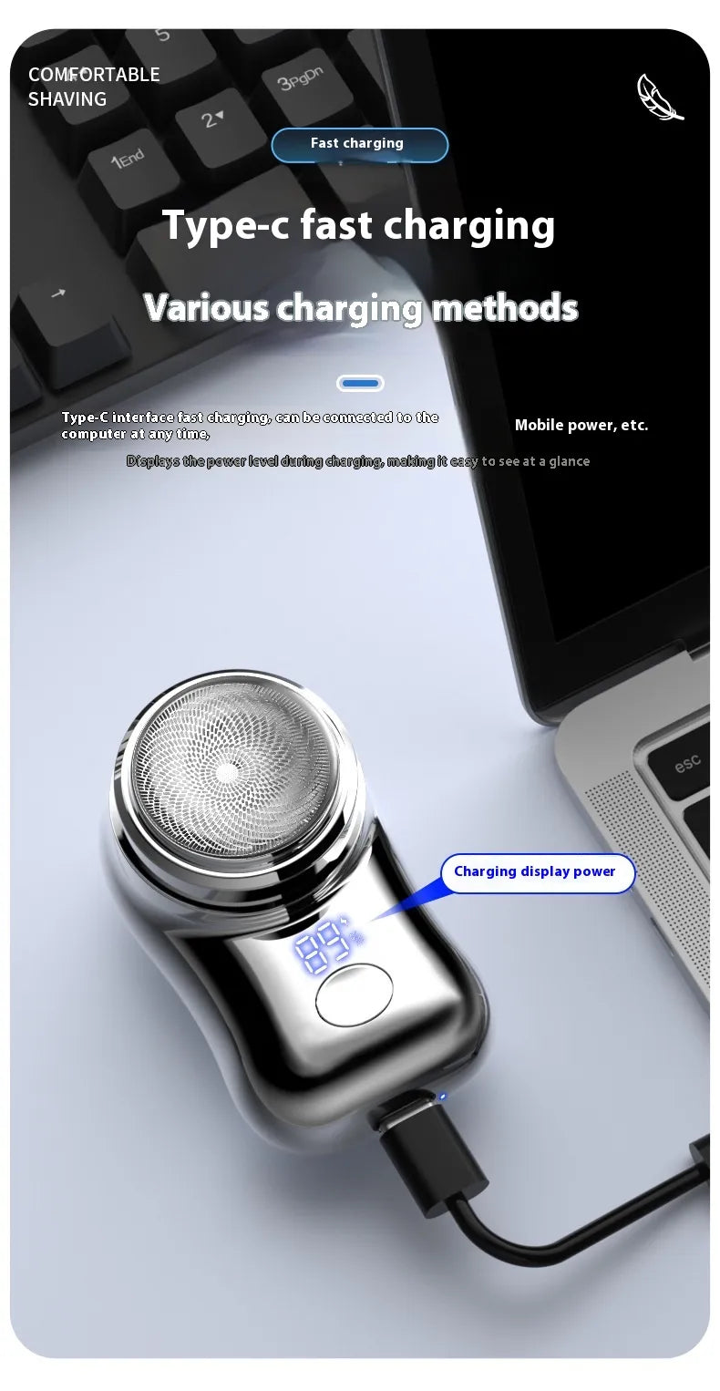 Portable Charging Mini Electric Shaver