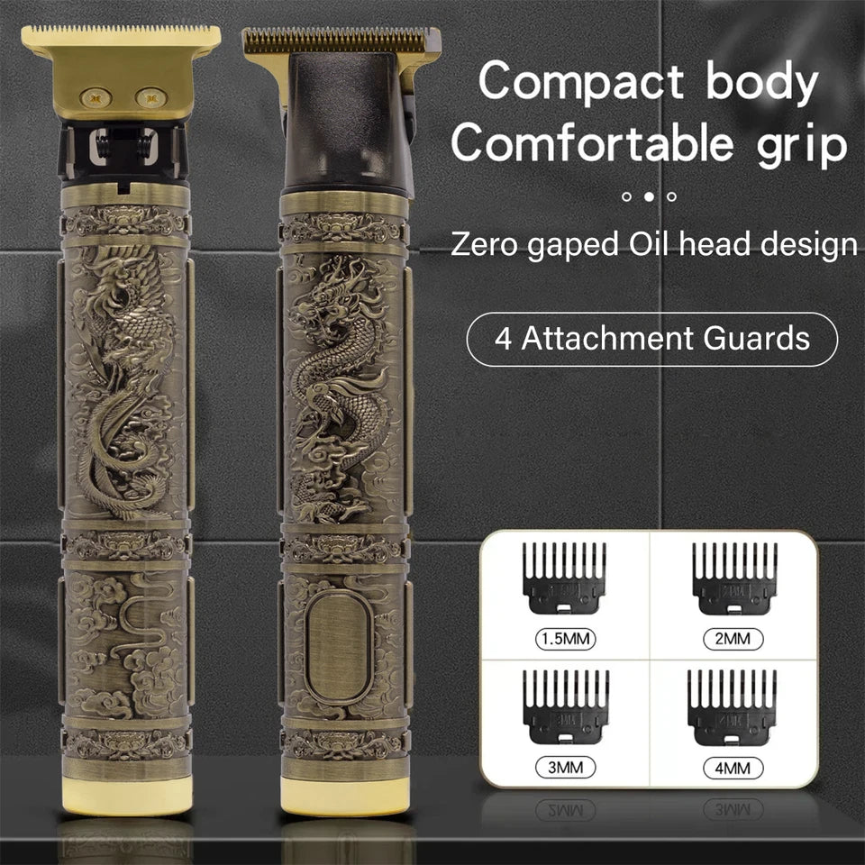 Professional Beard Trimmer Hair Clippers Men Cordless Rechargeable Professional Grooming Set